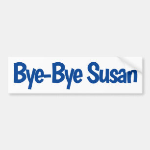 Adesivo Para Carro Adeus, Susan