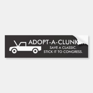 ADESIVO PARA CARRO ADOPT-A-CLUNKER