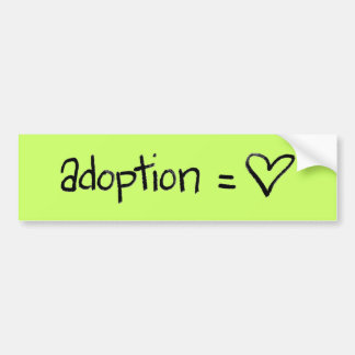 Adesivo Para Carro adoptionequalslove