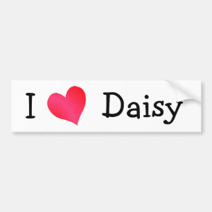 Adesivo Para Carro Adoro Daisy