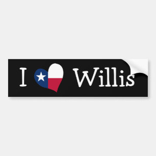 Adesivo Para Carro Adoro Willis