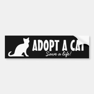 Adesivo Para Carro Adote uma protecção animal do autocolante no vid