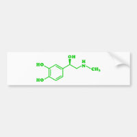 Adrenaline Molecular Chemical Formula