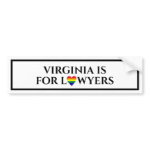 Advogados Bumper Sticker (Branco)