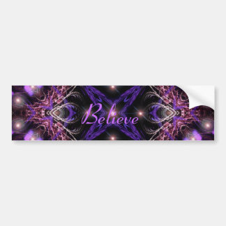 Adesivo Para Carro Afirmação Fractal Bumper Sticker
