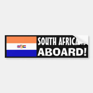 Adesivo Para Carro Africanos sul a bordo!