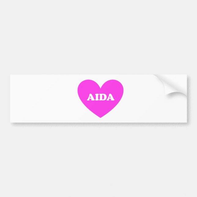 Adesivo Para Carro Aida (Frente)