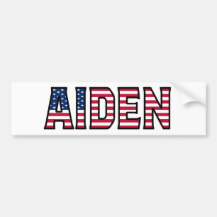 Adesivo Para Carro Aiden Name Vorname USA Aufkleber Sticker Auto