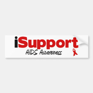 Adesivo Para Carro AIDS do iSupport