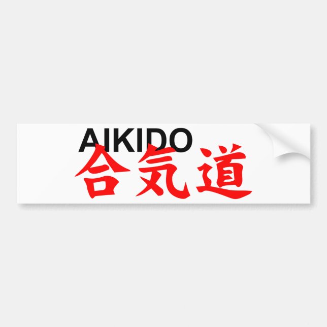 Adesivo Para Carro aikido (Frente)