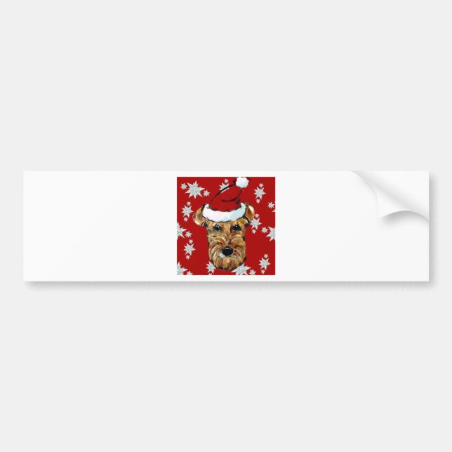 Adesivo Para Carro Airedale Terrier (Frente)