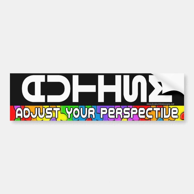 Adesivo Para Carro Ajuste seu Pespective (Frente)