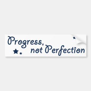 Adesivo Para Carro Al-anon - progresso, não perfeição