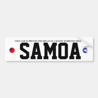 ADESIVO PARA CARRO ALARME DO CARRO DE NON-SAMOAN