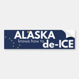 Adesivo Para Carro Alaska political bumper sticker