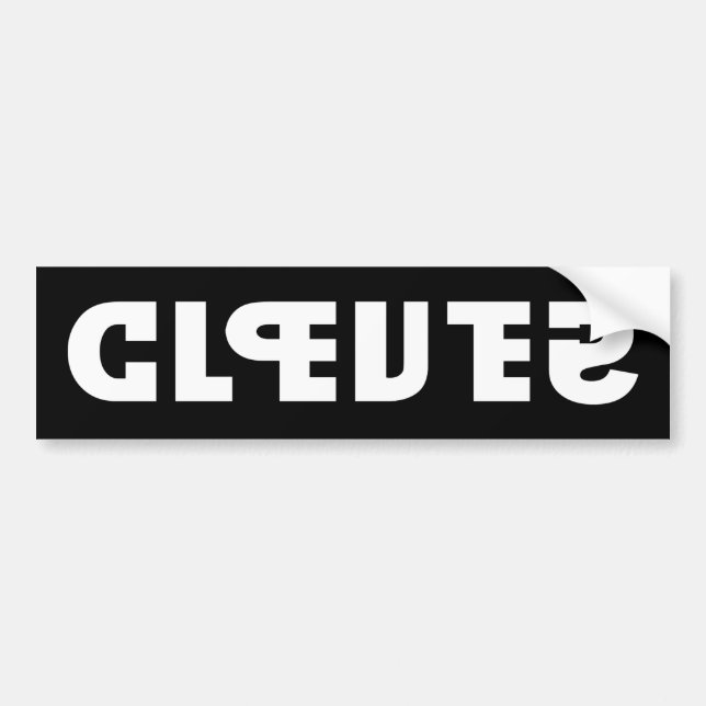 Adesivo Para Carro Alavanca no adesivo, travada no espelho (Frente)