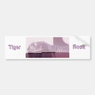 Adesivo Para Carro Albino Tiger/Tiger Rock