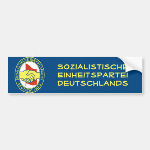 Adesivo Para Carro Alemanhas de Sozialistische Einheitspartei