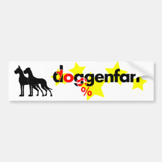 Adesivo Para Carro Alemão: Fã do Great Dane