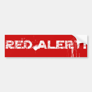 Adesivo Para Carro Alerta Vermelho! Clássica