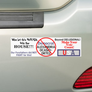 Adesivo Para Carro Alexandria Ocasio-Cortez
