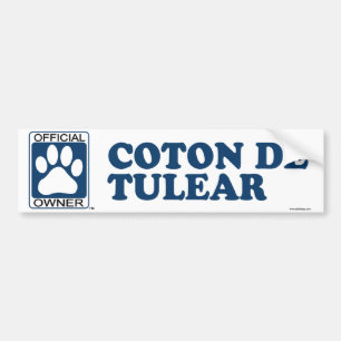 Adesivo Para Carro Algodão De Tulear Azul