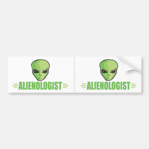 Adesivo Para Carro Alienígena engraçada
