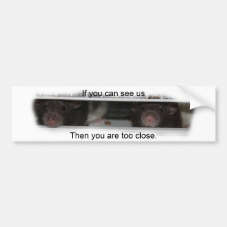 Adesivo Para Carro Alimente-me Rattie