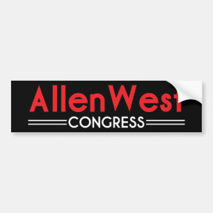 Adesivo Para Carro Allen ocidental para o congresso