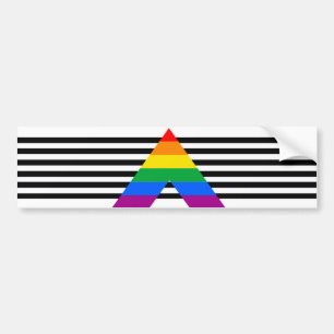Adesivo Para Carro Ally Pride T-Shirt