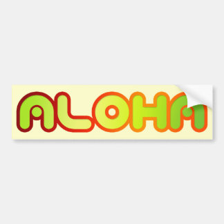 Adesivo Para Carro Aloha