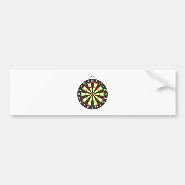 Adesivo Para Carro Alvo dartboard (Frente)