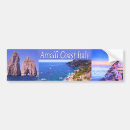 Adesivo Para Carro Amalfi Coast Italy Bumper Sticker