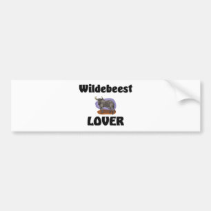Adesivo Para Carro Amante do Wildebeest