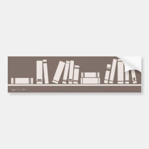 Adesivo Para Carro Amantes de livros!
