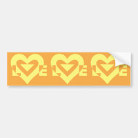 Amarelo de Amor em Laranja