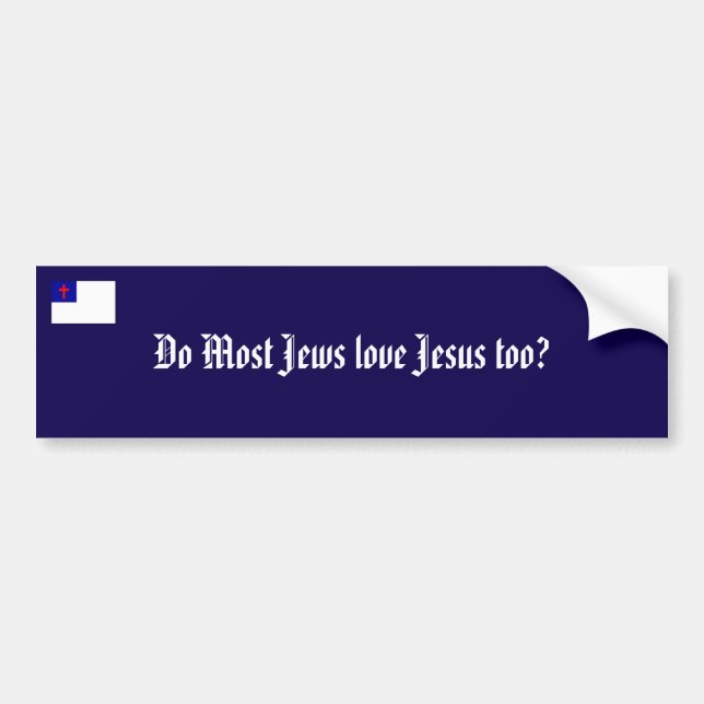 Adesivo Para Carro Ame Jesus (Frente)