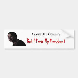 Adesivo Para Carro Ame meu medo do país meu presidente