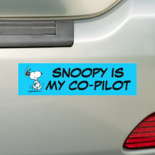 Adesivo Para Carro Amendoins Dança Feliz Snoopy
