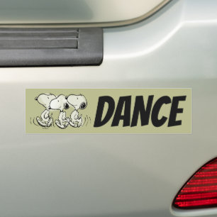 Adesivo Para Carro Amendoins Snoopy Walking Alto