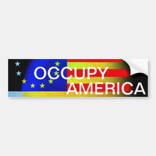 ADESIVO PARA CARRO AMÉRICA OCUPADA