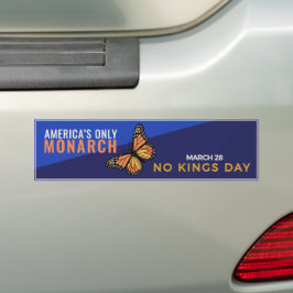Adesivo Para Carro America’s Only Monarch | No Kings Day March 28