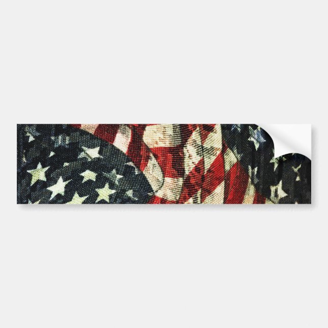 Adesivo Para Carro American Flag-Camouflage por Shirley Taylor (Frente)