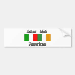 Adesivo Para Carro Americano irlandês italiano