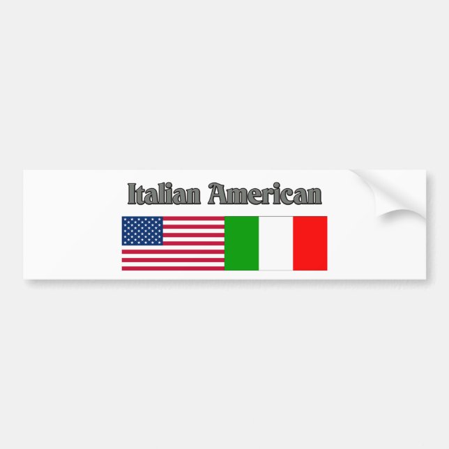 Adesivo Para Carro Americano italiano (Frente)