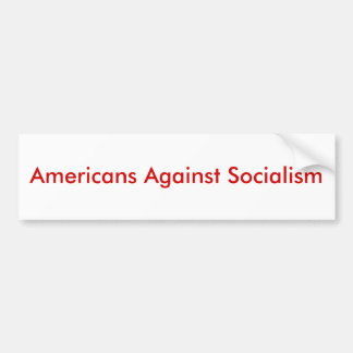 Adesivo Para Carro Americanos contra o socialismo