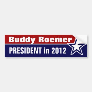 Adesivo Para Carro Amigo Roemer para o presidente em 2012