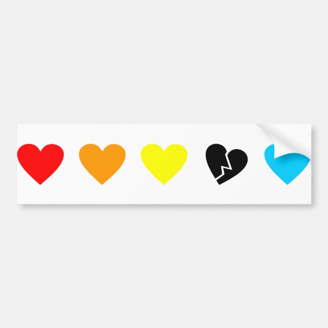 Adesivo Para Carro amor (Frente)