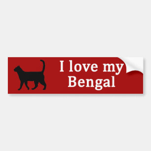 Adesivo Para Carro Amor de Bengal