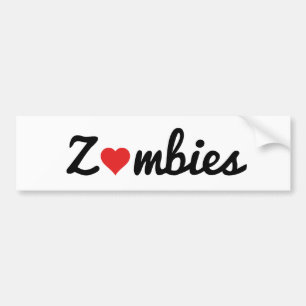 Adesivo Para Carro Amor do zombi